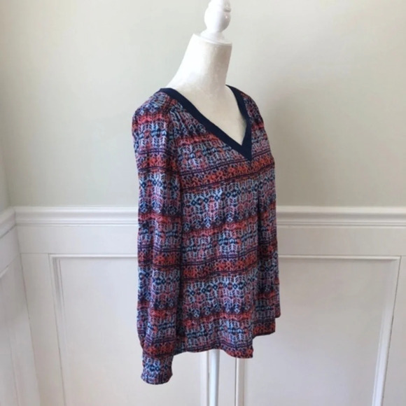 Stitch Fix 41Hawthorn V-neck Tab Sleeve Blouse M - Picture 5 of 7